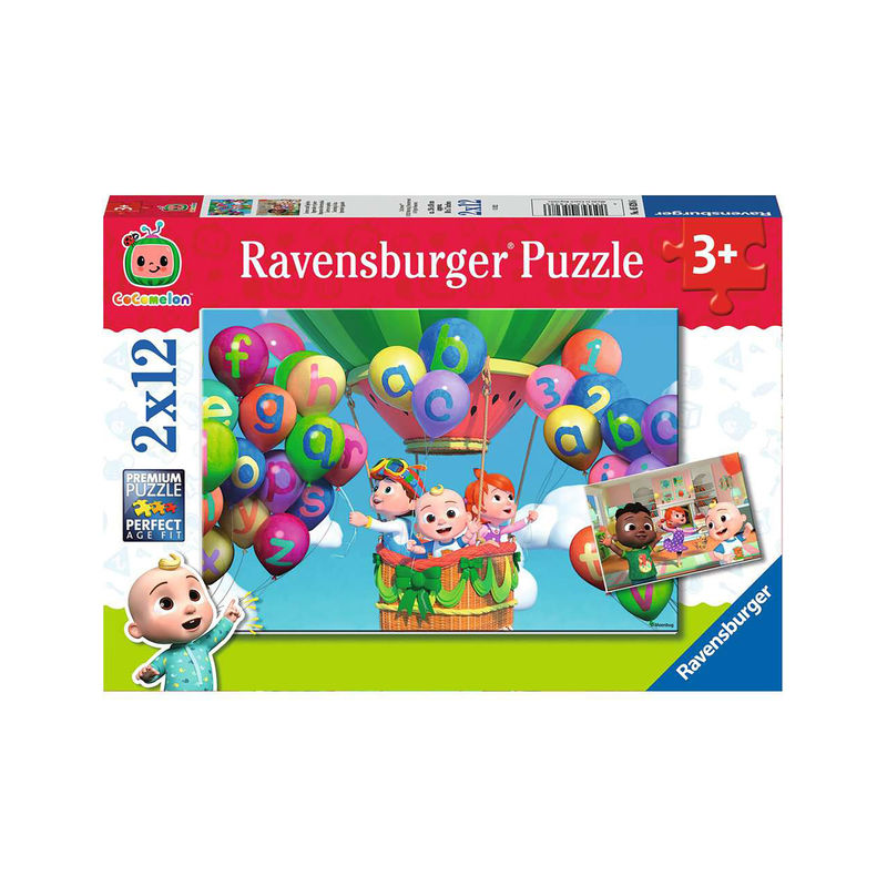 Puzzle LERNEN UND SPIELEN 2x12-teilig von Ravensburger Verlag