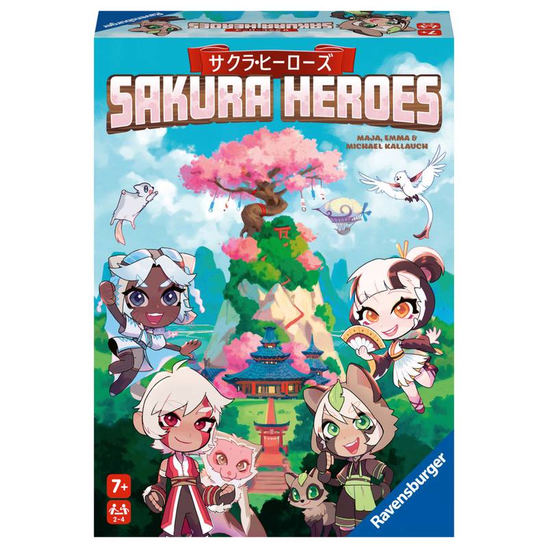 Ravensburger 20957 Sakura Heroes - Würfelspiel mit ganz viel Action für 2-4 Spieler ab 7 Jahren von Ravensburger Verlag
