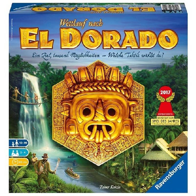 Ravensburger 26720 - El Dorado - Strategiespiel, Spiel für Erwachsene und Kinder von 10 - 99 Jahren - Taktikspiel geeignet für 2-4 Spieler von Ravensburger Verlag