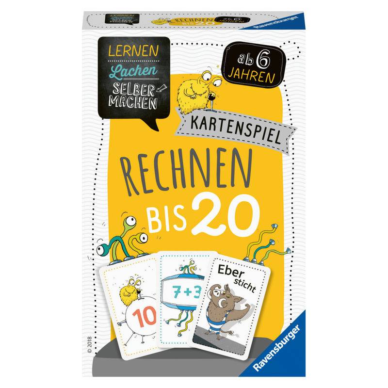 Ravensburger 80349 - Lernen Lachen Selbermachen: Rechnen bis 20, Kinderspiel für von Ravensburger Verlag