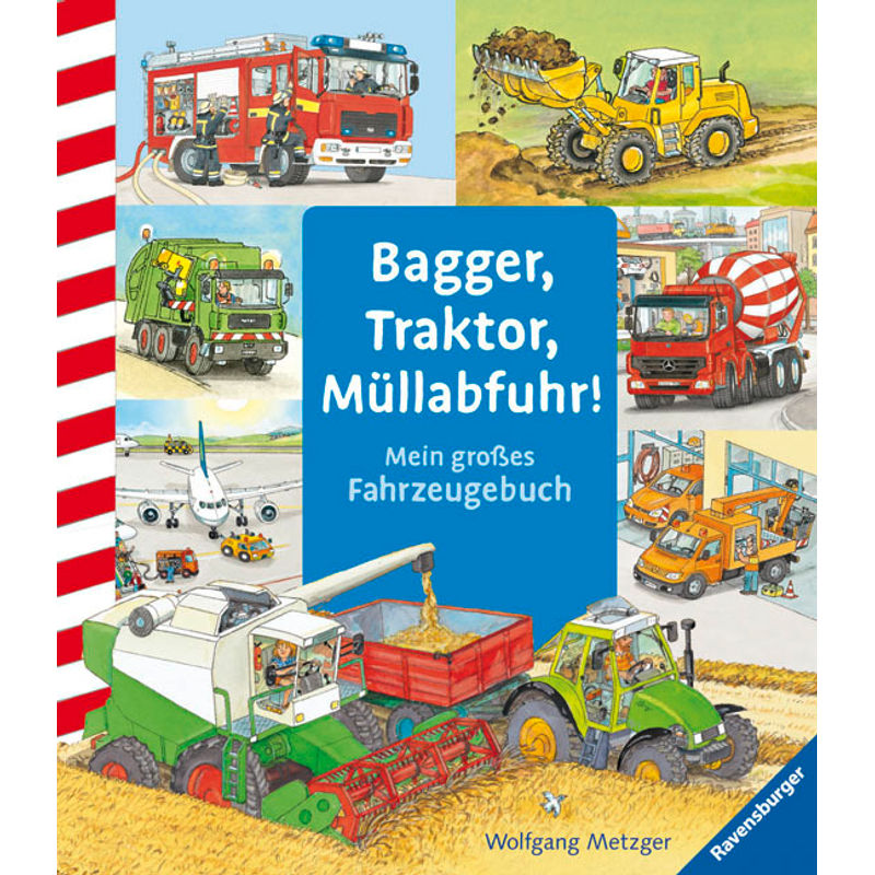 Ravensburger - Bagger, Traktor, Müllabfuhr! von Ravensburger Verlag