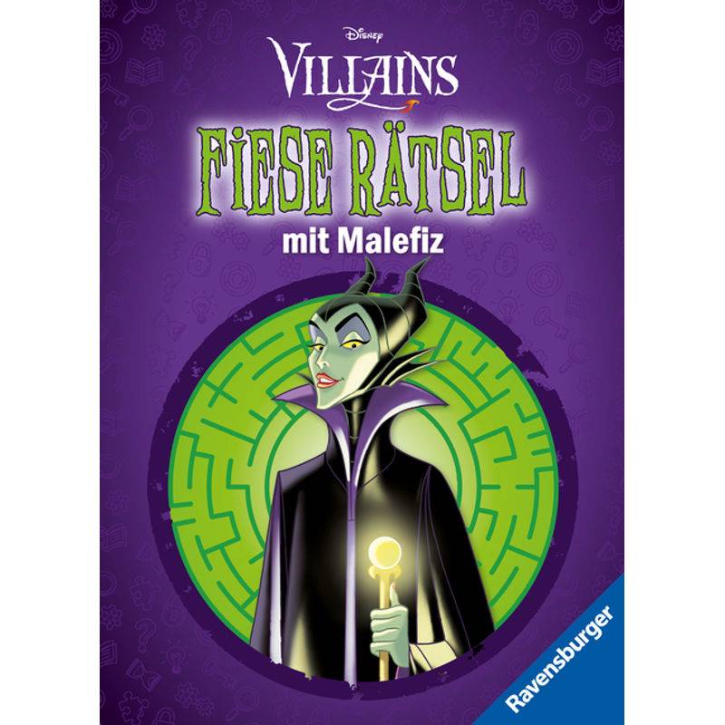 Ravensburger Disney Villains: Fiese Rätsel mit Maleficent - Knifflige Rätsel für kluge Köpfe ab 9 Jahren von Ravensburger Verlag