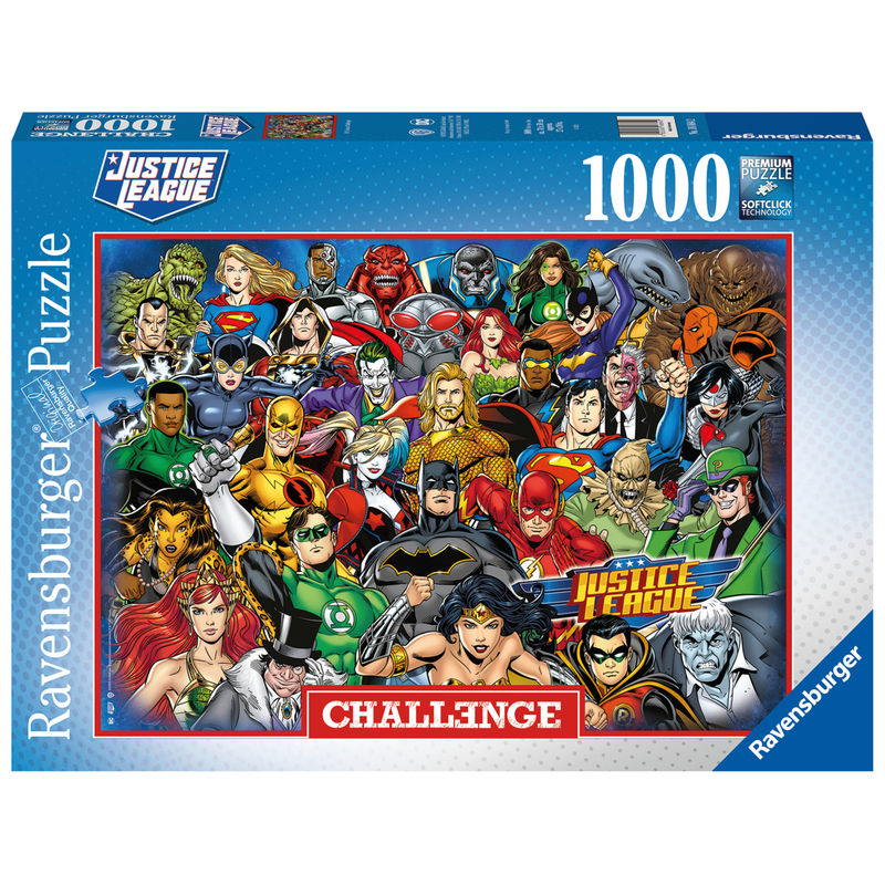 Ravensburger Puzzle 16884 - DC Comics Challenge - 1000 Teile Puzzle für Erwachsene und Kinder ab 14 Jahren von Ravensburger Verlag