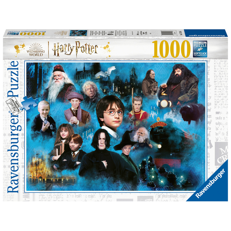 Ravensburger Puzzle 17128 - Harry Potters magische Welt - 1000 Teile Harry Potter Puzzle für Erwachsene und Kinder ab 14 Jahren von Ravensburger Verlag