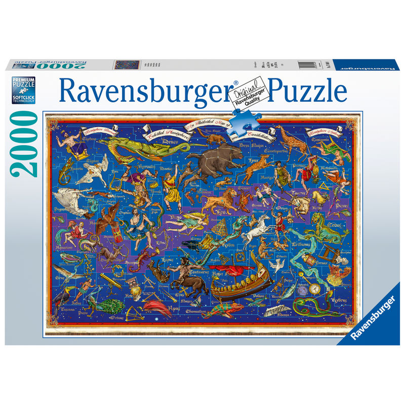 Ravensburger Puzzle 17440 Sternbilder - 2000 Teile Puzzle für Erwachsene und Kinder ab 14 Jahren von Ravensburger Verlag