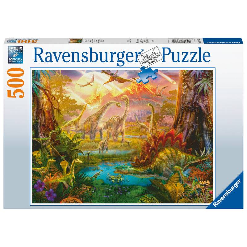 Ravensburger Puzzle - Im Dinoland - 500 Teile von Ravensburger Verlag
