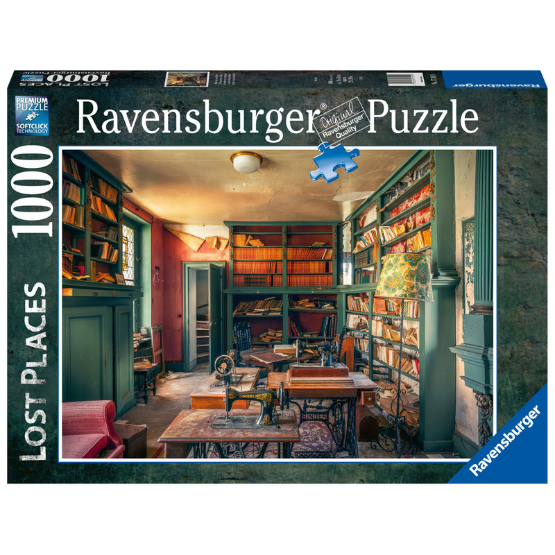 Ravensburger Puzzle - Mysterious castle library - Lost Places 1000 Teile von Ravensburger Verlag