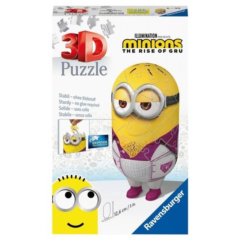 Ravensburger 3D Puzzle Minion Disco 11229 - Minions 2 - 54 Teile - für Minion Fans ab 6 Jahren von Ravensburger Verlag