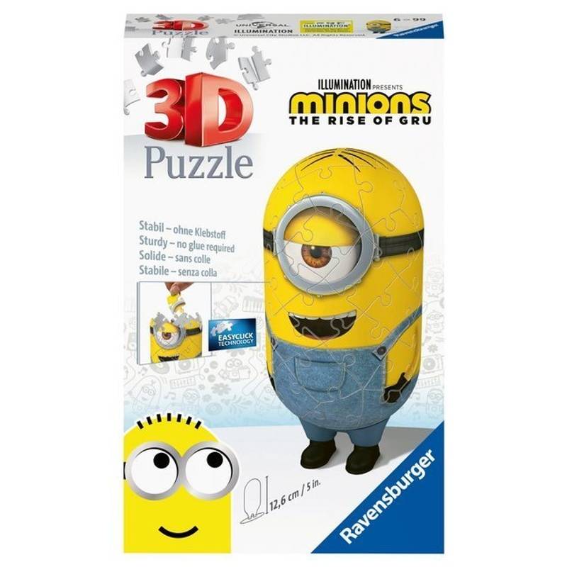 Ravensburger 3D Puzzle Minion Jeans 11199 - Minions 2 - 54 Teile - für Minion Fans ab 6 Jahren von Ravensburger Verlag