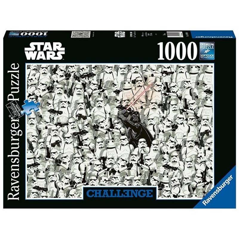 Ravensburger Puzzle 1000 Teile, Challenge Star Wars - Darth Vader und seine Klonkrieger als herausforderndes Puzzle für Erwachsene und Kinder ab 14 Jahren von Ravensburger Verlag