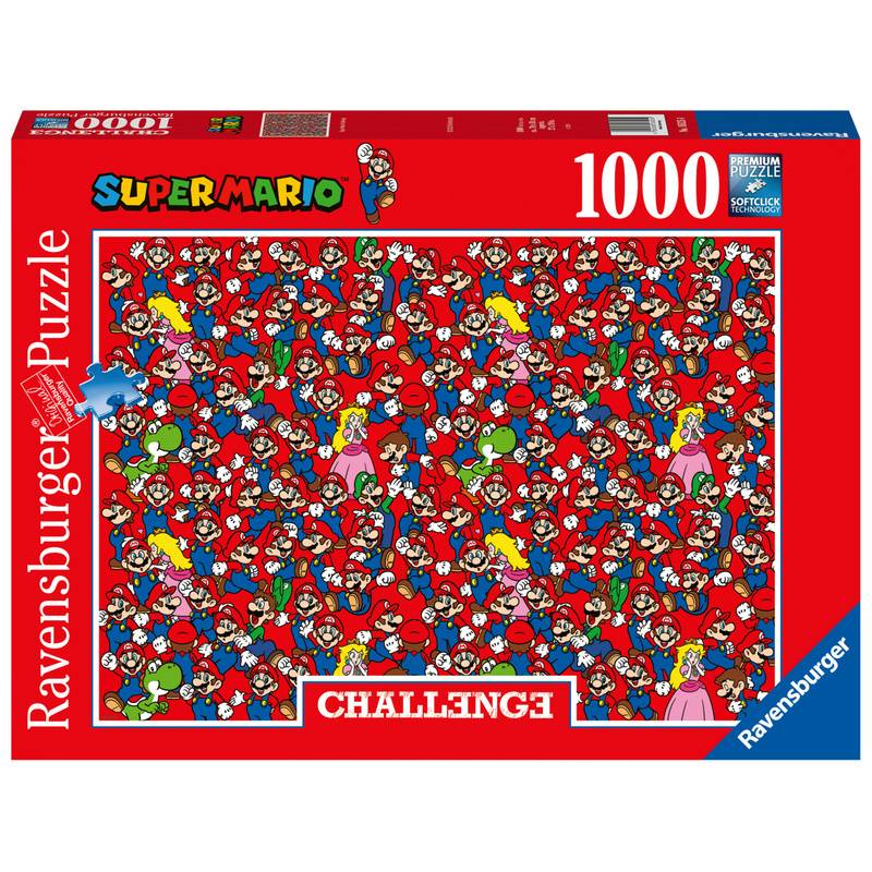 Ravensburger Puzzle 16525 - Super Mario Challenge - 1000 Teile Puzzle für Erwachsene und Kinder ab 14 Jahren von Ravensburger Verlag