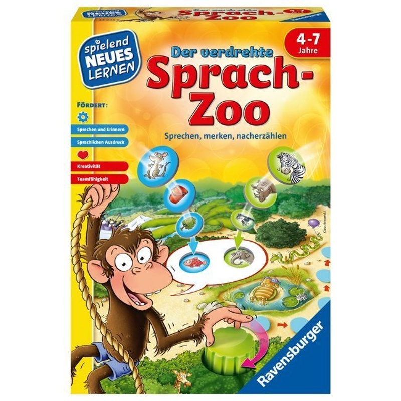 Spielend Erstes Lernen – Der verdrehte Sprach-Zoo von Ravensburger Verlag