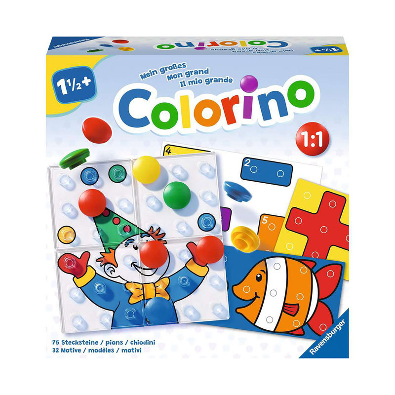 Steckspiel MEIN GROSSES COLORINO in bunt von Ravensburger Verlag