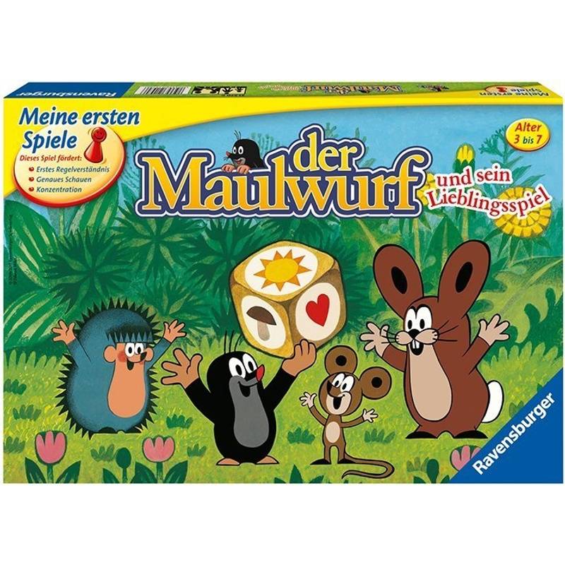 Würfellaufspiel: Der Maulwurf und sein Lieblingsspiel von Ravensburger Verlag