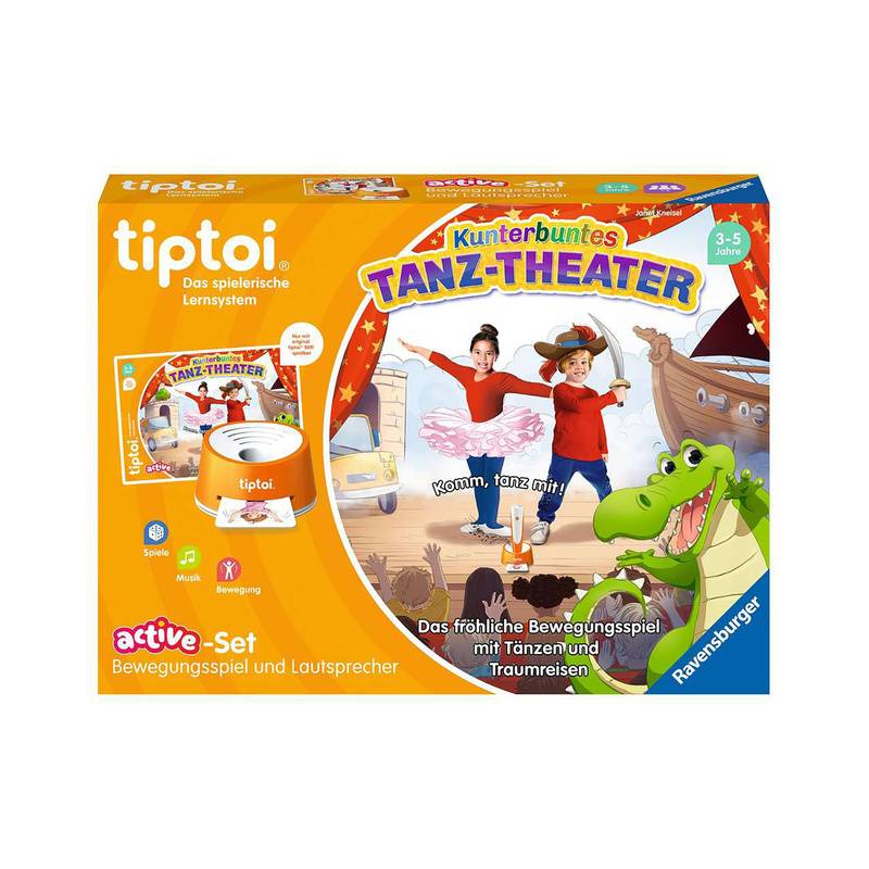 tiptoi® ACTIVE-Set Kunterbuntes Tanz-Theater von Ravensburger Verlag