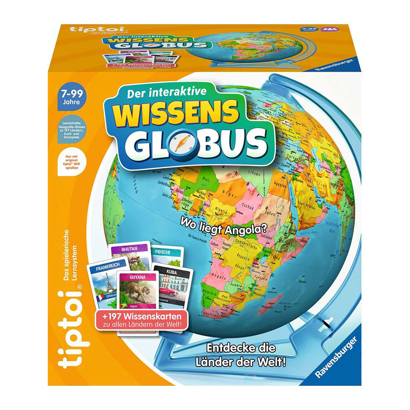 tiptoi® Der interaktive Wissens-Globus von Ravensburger Verlag