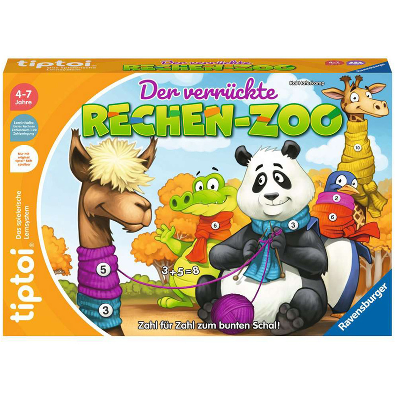 tiptoi® Der verrückte Rechen-Zoo von Ravensburger Verlag