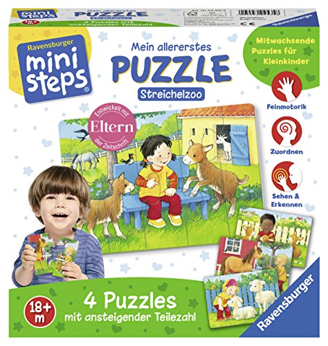 Ravensburger ministeps 04535 - Mein allererstes Puzzle: Streichelzoo Ravensburger ministeps 04535 - Mein allererstes Puzzle: Streichelzoo von Ravensburger ministeps