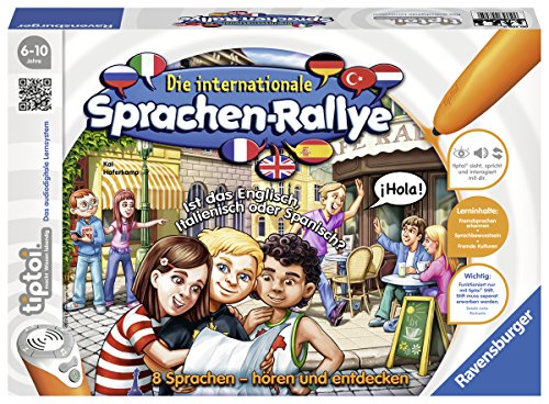 Ravensburger 00705 - tiptoi Die Internationale Sprachen-Rallye Ravensburger 00705 - tiptoi Die Internationale Sprachen-Rallye von Ravensburger tiptoi