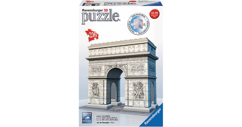 3D Puzzle 216 Teile Arc de Triomphe von Ravensburger