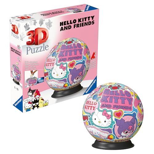 Ravensburger 3D Puzzle 11630 - Puzzle-Ball Hello Kitty - Puzzle-Ball für Erwachsene und Kinder ab 6 Jahren Ravensburger 3D Puzzle 11630 - Puzzle-Ball Hello Kitty - Puzzle-Ball für Erwachsene und Kinder ab 6 Jahren von Ravensburger