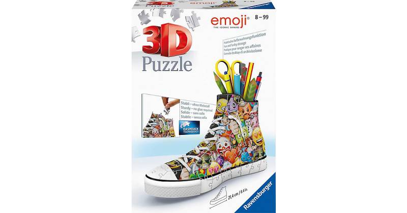 3D-Puzzle Emoji Sneaker, 108 Teile von Ravensburger