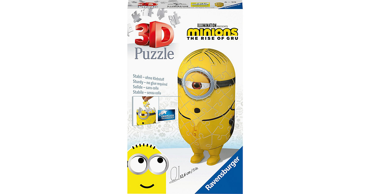 3D-Puzzle Minions 2 Motiv 4, 54 Teile 3D-Puzzle Minions 2 Motiv 4, 54 Teile von Ravensburger