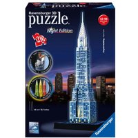 3D Puzzle Ravensburger Chrysler Building bei Nacht 216 Teile 3D Puzzle Ravensburger Chrysler Building bei Nacht 216 Teile von Ravensburger
