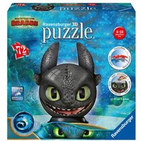 3D Puzzle Ravensburger DR: Puzzle-Ball Ohnezahn mit Ohren 72 Teile 3D Puzzle Ravensburger DR: Puzzle-Ball Ohnezahn mit Ohren 72 Teile von Ravensburger