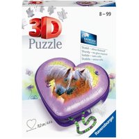 3D Puzzle Ravensburger Herzschatulle Pferde 54 Teile 3D Puzzle Ravensburger Herzschatulle Pferde 54 Teile von Ravensburger