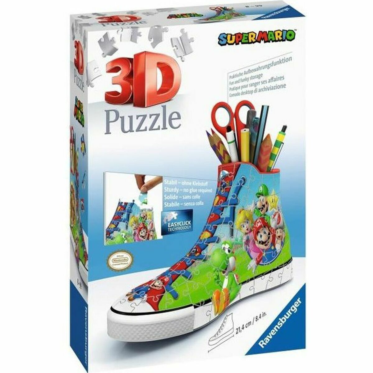 3D Puzzle Ravensburger Sneaker Super Mario 108 Stücke von Ravensburger