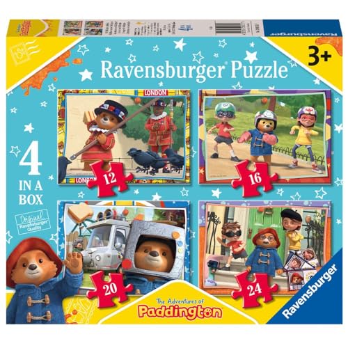 4 in 1 Puzzle Box | Paddington Bär | Ravensburger | Kinder Puzzle von Ravensburger