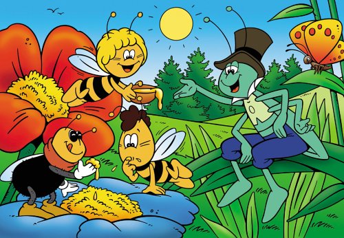 BM: Die Biene Maja: 2 Motive à 20 Teile von Ravensburger