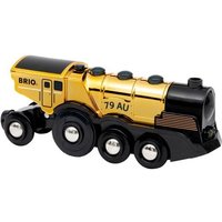 BRIO - Goldene Batterielok mit Licht und Sound von Ravensburger