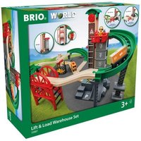 BRIO World - Großes Lagerhaus-Set mit Aufzug von Ravensburger Verlag GmbH