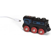 BRIO World - Schwarze Akku-Lok mit Mini-USB von Ravensburger Verlag GmbH