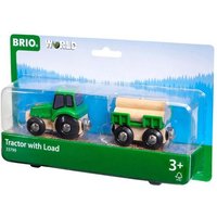 BRIO World - Traktor mit Holz-Anhänger von Ravensburger Verlag GmbH