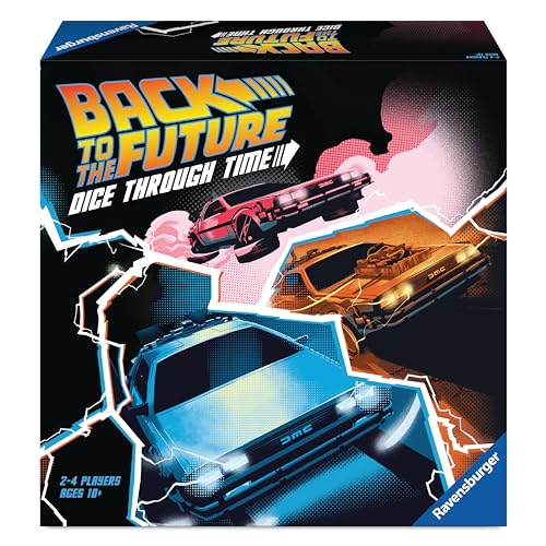 Ravensburger Back to The Future Immersive Family Strategy Board Games for Adults and Kids Age 10 Years Up - Dice Through Time von Ravensburger
