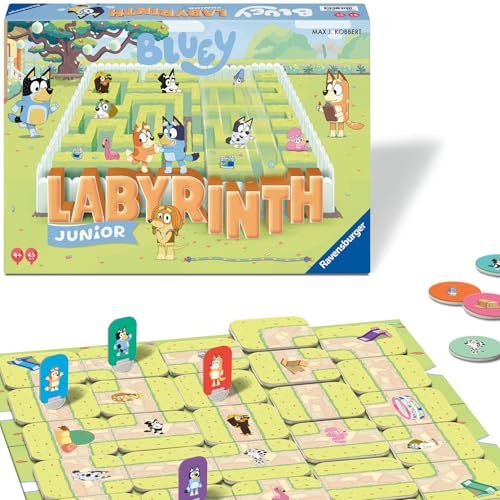 Bluey: Junior Labyrinth - Kinderspiel ab 4 Jahre Bluey: Junior Labyrinth - Kinderspiel ab 4 Jahre von Ravensburger