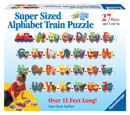 Bodenpuzzle 25 Teile - Alphabet-Zug, englisch (Boden-Form-Puzzle) - Ravensburger 05320 von Ravensburger