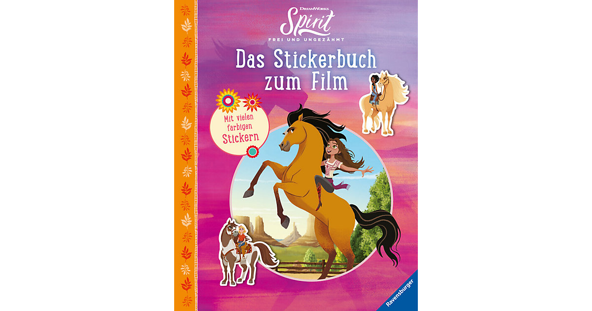 Buch - Dreamworks Spirit Wild und Frei: Das Stickerbuch zum Film von Ravensburger