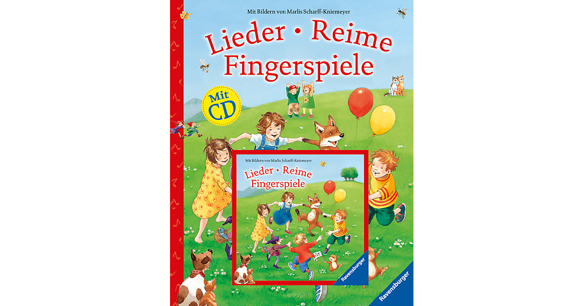 Buch - Lieder, Reime, Fingerspiele (mit CD) von Ravensburger