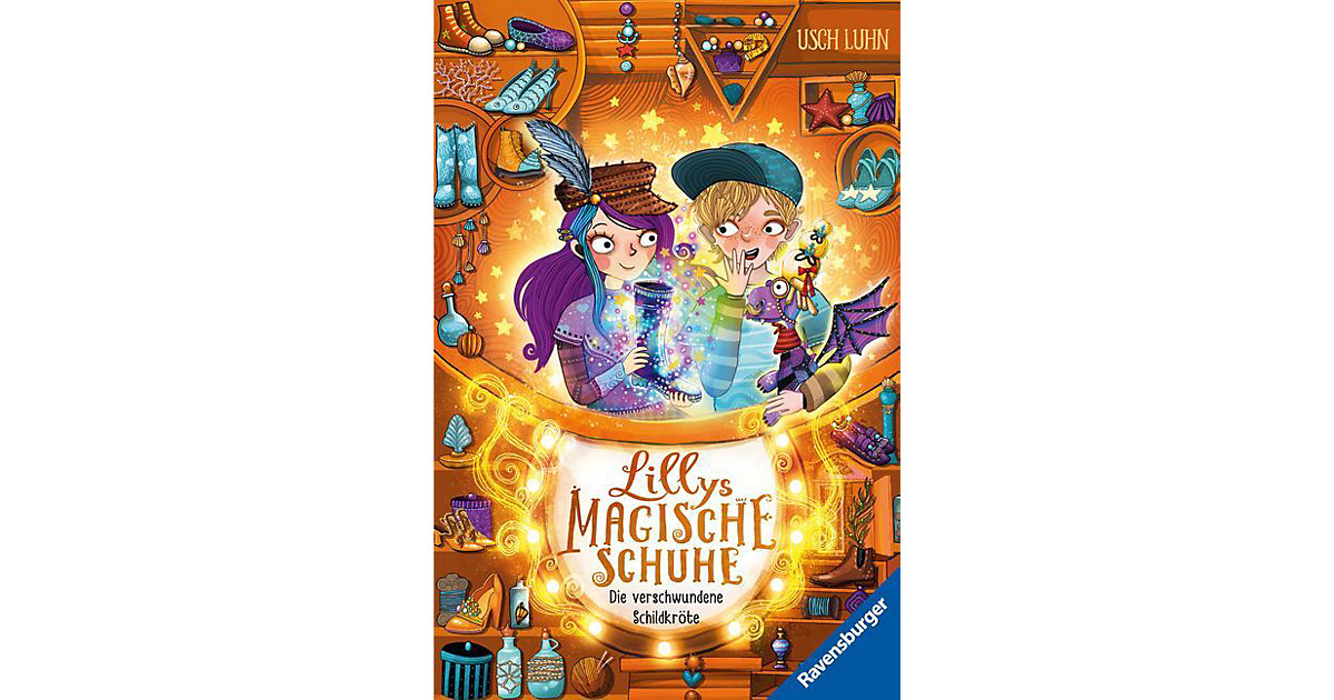 Buch - Lillys magische Schuhe, Band 6: Die verschwundene Schildkröte Buch - Lillys magische Schuhe, Band 6: Die verschwundene Schildkröte von Ravensburger