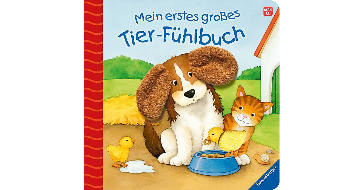 Buch - Mein erstes großes Tier-Fühlbuch Buch - Mein erstes großes Tier-Fühlbuch von Ravensburger