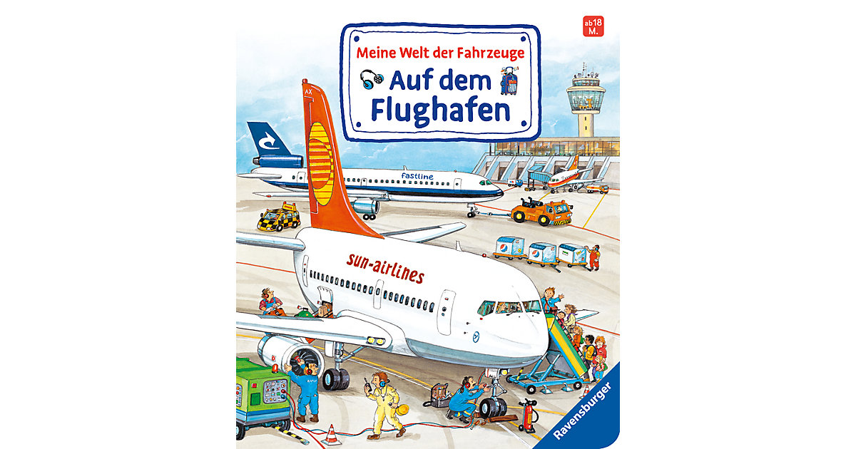 Buch - Meine Welt der Fahrzeuge: Auf dem Flughafen Buch - Meine Welt der Fahrzeuge: Auf dem Flughafen von Ravensburger