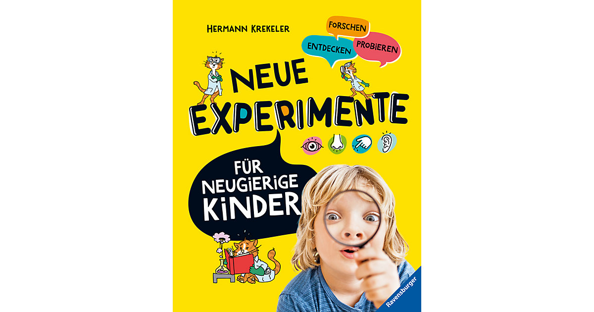 Buch - Neue Experimente Kinder - Spannende Versuche Kinder ab 5 Jahren  Kinder von Ravensburger