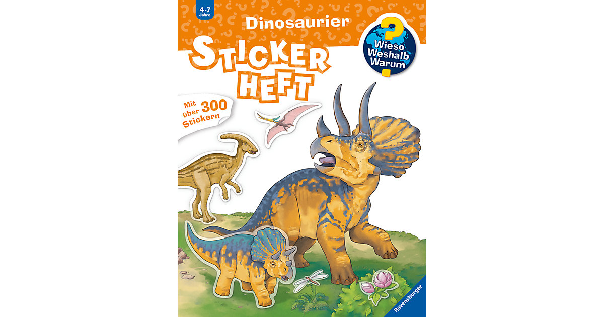Buch - WWW Dinosaurier, Stickerheft Buch - WWW Dinosaurier, Stickerheft von Ravensburger