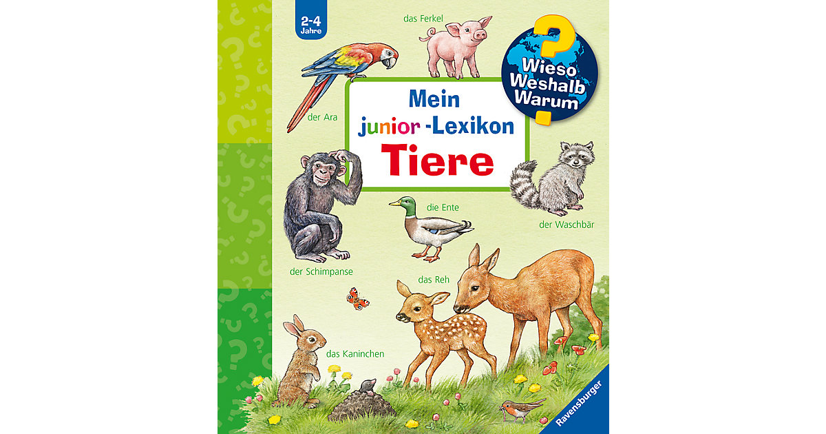 Buch - WWW Mein junior-Lexikon Tiere von Ravensburger