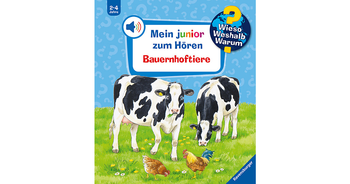Buch - WWW junior Bauernhoftiere, mit Soundeffekten Buch - WWW junior Bauernhoftiere, mit Soundeffekten von Ravensburger