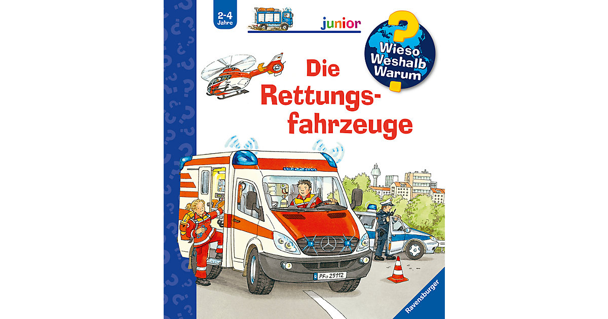 Buch - WWW junior Die Rettungsfahrzeuge Buch - WWW junior Die Rettungsfahrzeuge von Ravensburger
